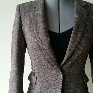 🌈 Rainbow Speckled Tweed Blazer
