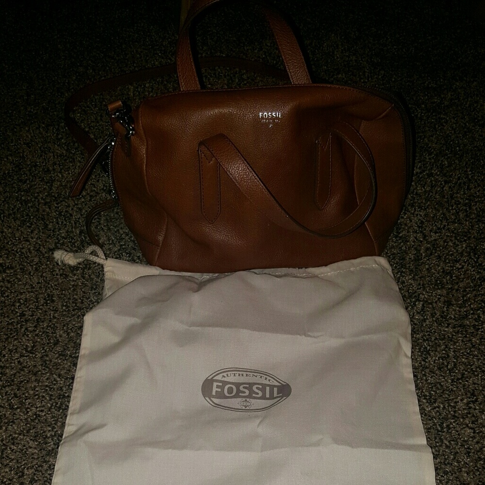 Fossil sydney satchel
