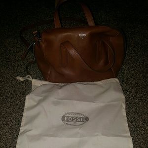 Fossil sydney satchel