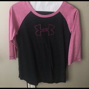 Under armor baseball tee