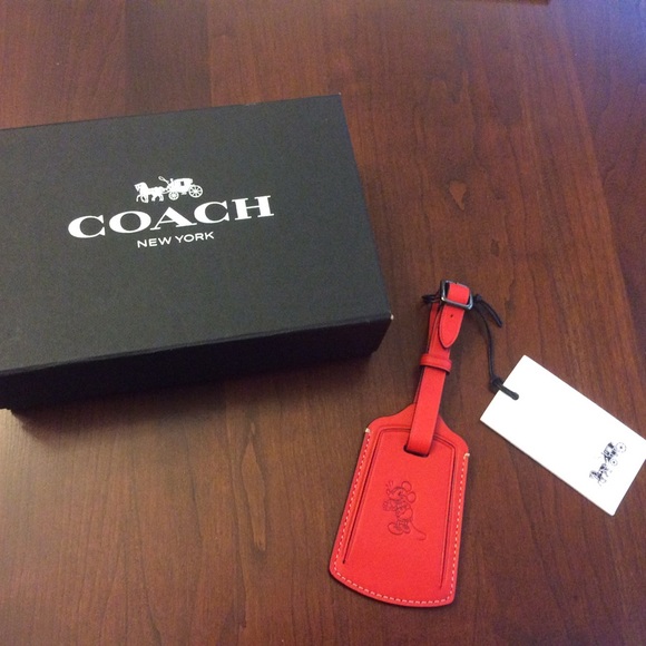 Coach Accessories - Disney X Coach Luggage Tag??Price Firm??