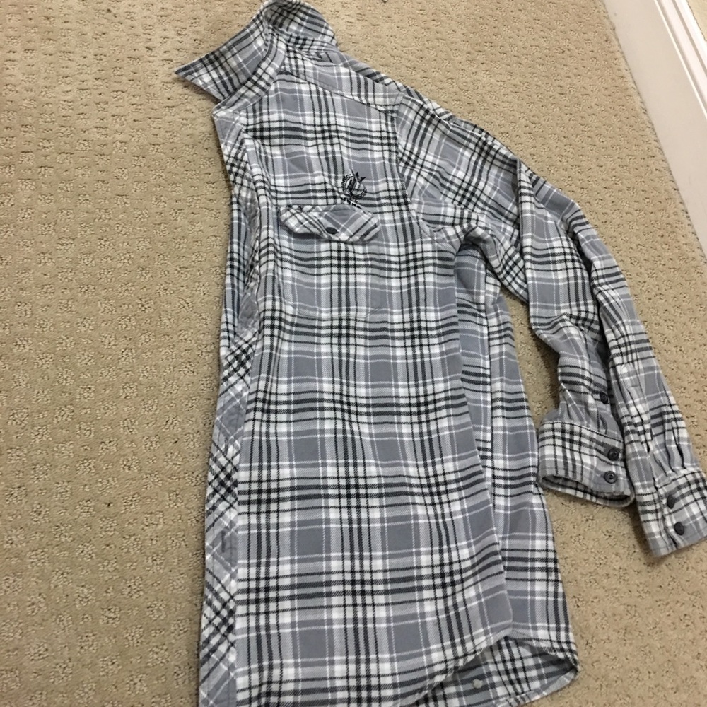 Men's size! Plaid Vans flannel