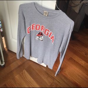 Georgia bull dog sweatshirt