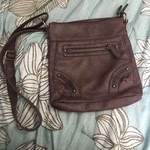 Brown Cross Body Purse