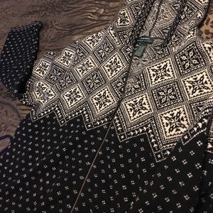 Ralph Lauren Hoodie (Black & White)