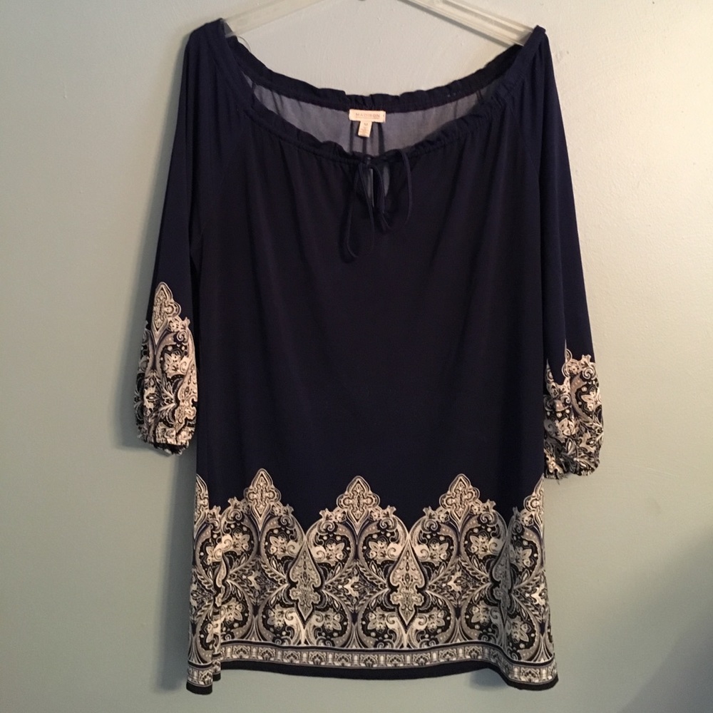 Navy Blue Tunic