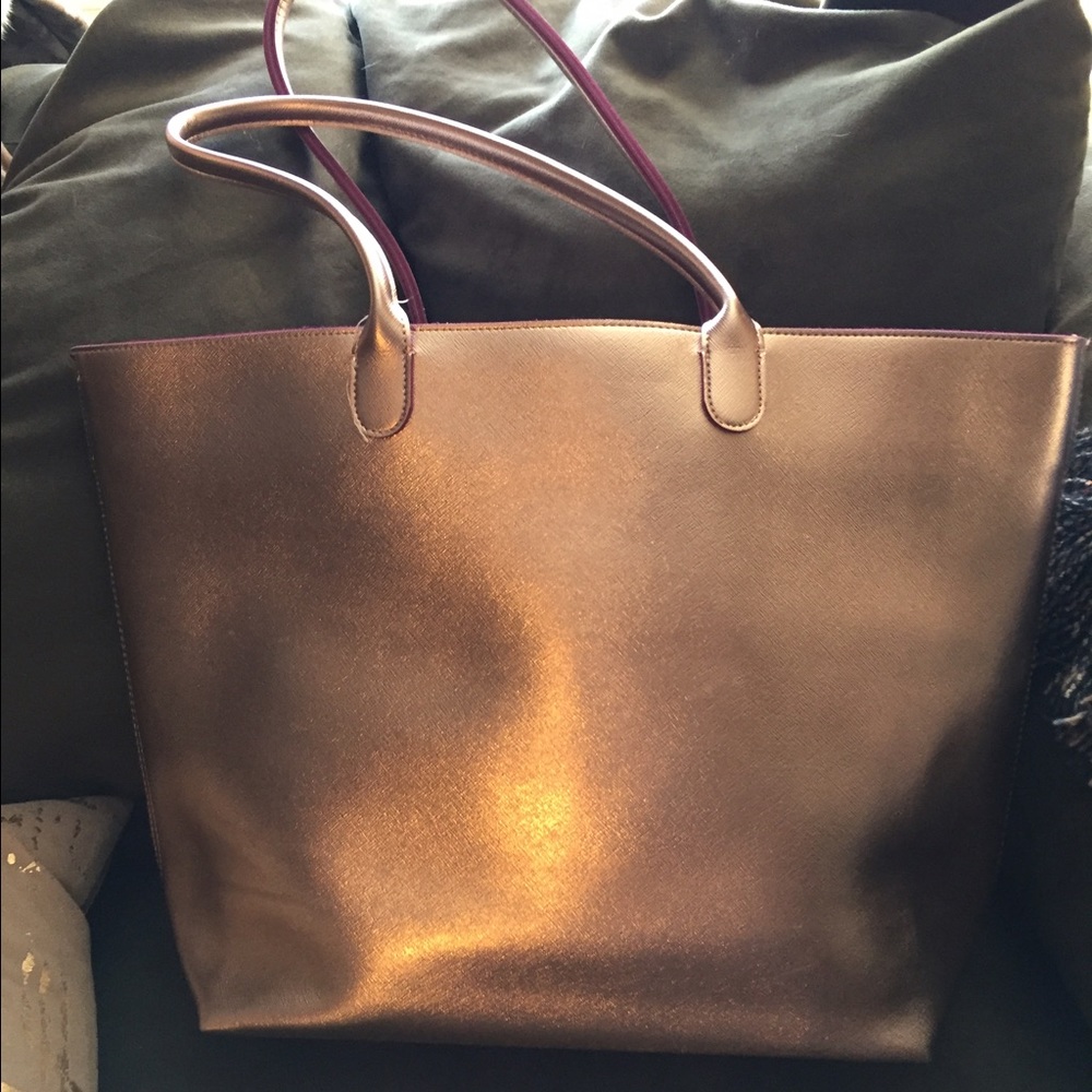 Bath and Body Works Rose Gold Tote