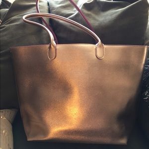 Bath and Body Works Rose Gold Tote