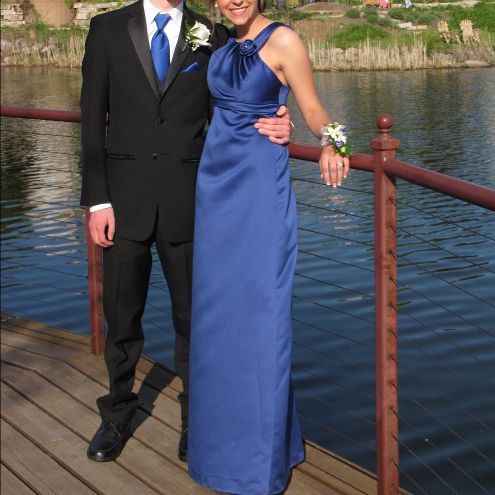 Beautiful Blue Prom/Bridesmade Dress
