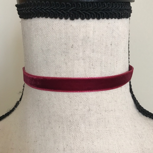 ❤BOGO Skinny multi colors velvet choker - Picture 2 of 6