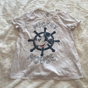 Vintage-Style Mickey Mouse tee shirt