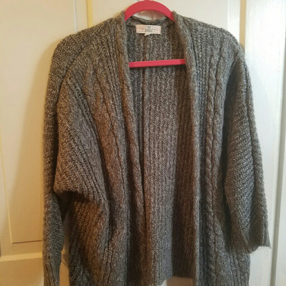 Gray Cardigan
