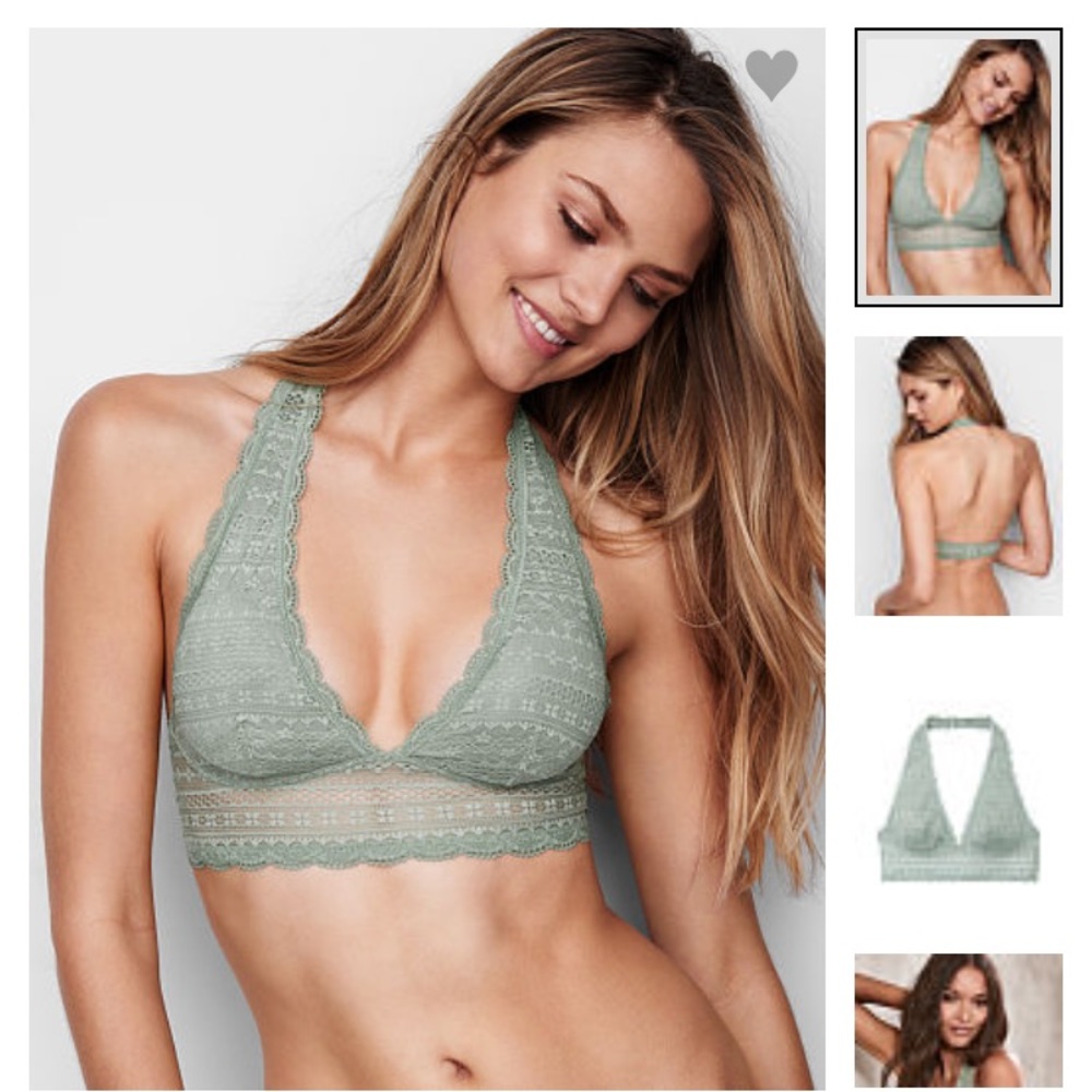 Long Line Halter Bralette