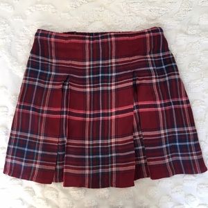 Abercrombie and Fitch plaid skirt