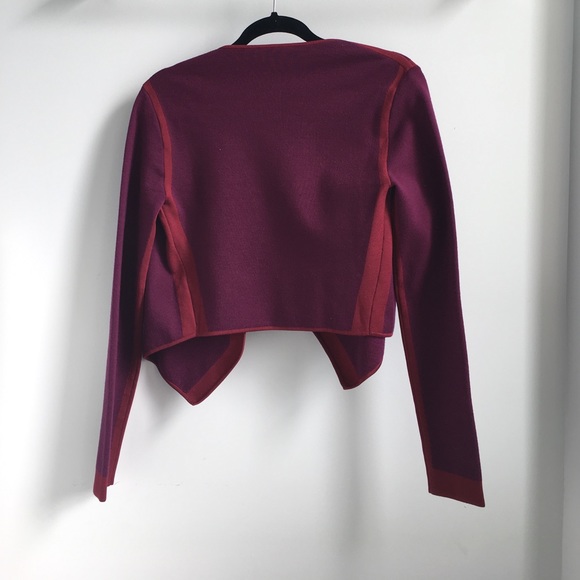 Narcisco Rodriguez Wool Blend color block jacket - Picture 3 of 4