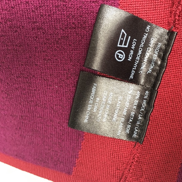 Narcisco Rodriguez Wool Blend color block jacket - Picture 4 of 4