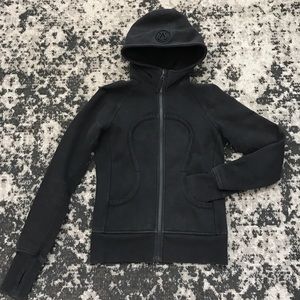 Classic Black Scuba Hoodie