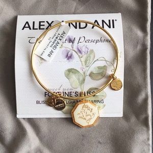 Alex and Ani sweet pea adjustable bracelet gold