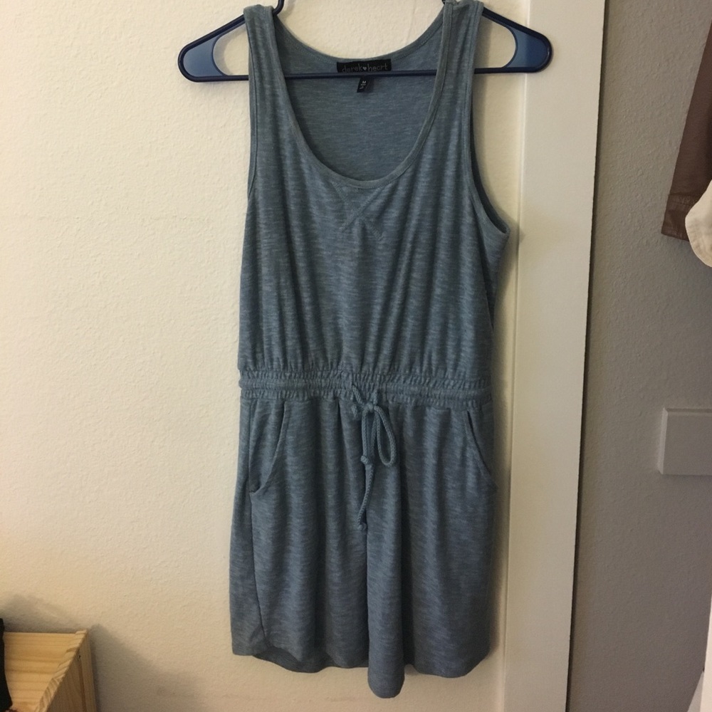 Blue bathing suit cover up