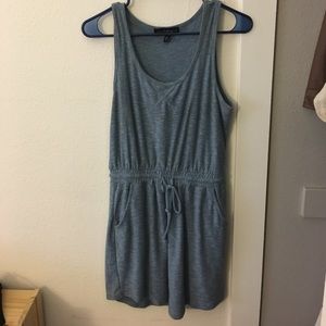 Blue bathing suit cover up