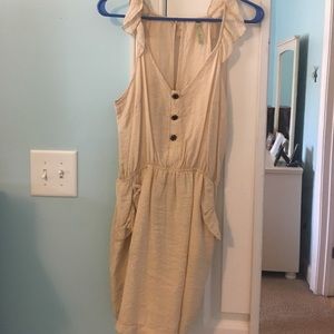 Beige dress