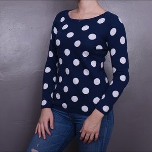 Polka-Dot Sweater