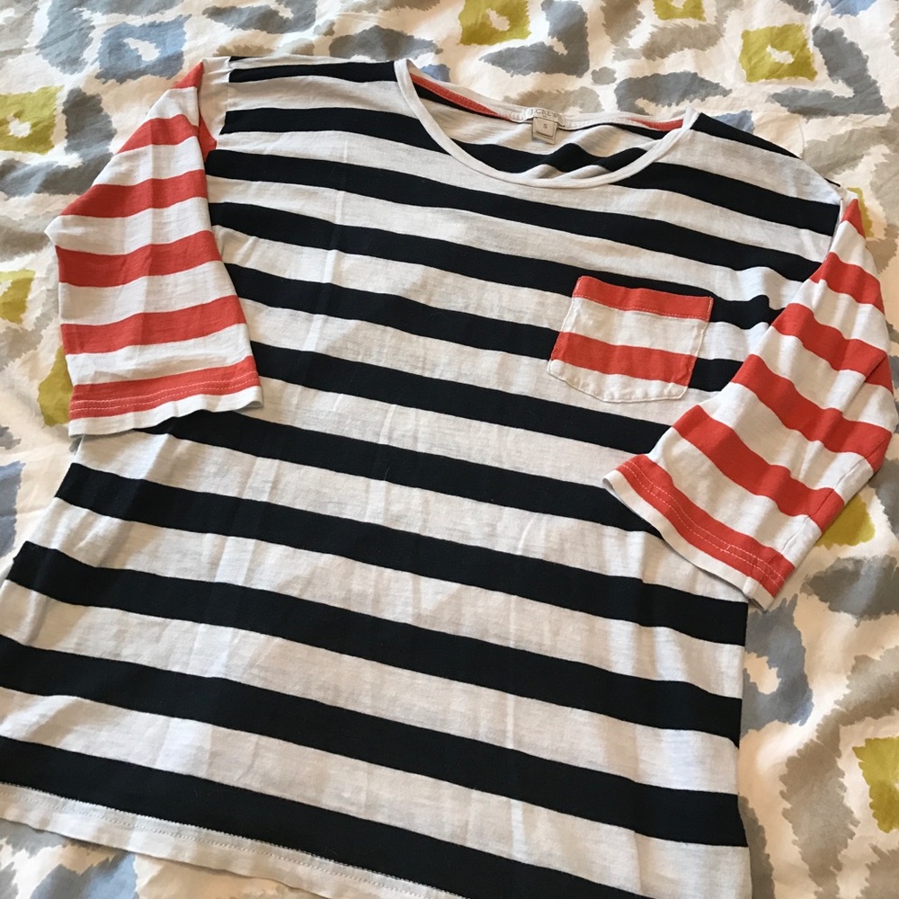 J. Crew 3/4 Sleeve Shirt