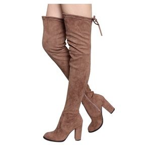 Over the knee boot