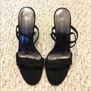 Bebe Black Heels