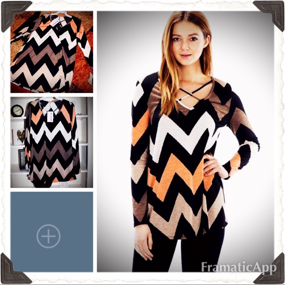✂️✂️Chevron top with strapping front✂️✂️