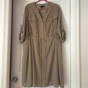 NWOT Lane Bryant Military Dress
