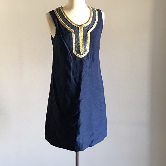 Merona Navy Embellished Sundress - Picture 4 of 8