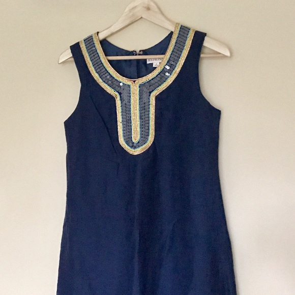 Merona Navy Embellished Sundress - Picture 2 of 8