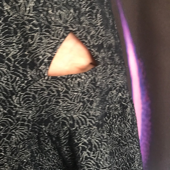 Sparkly Plus Size Dress Dark Blue Black sleeveless 2xl silver accents XXL - Picture 11 of 15