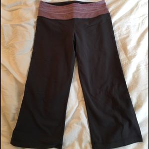 Cropped reversible lululemon leggings