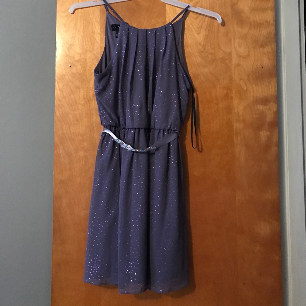 Purple sparkly dress