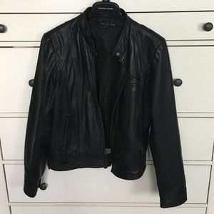 Black Wilsons Leather Jacket