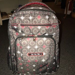 JuJu Be 'Be Right Back' Diaper bag backpack