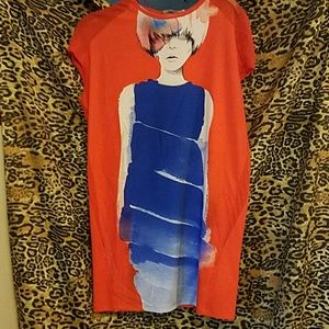 Zara Top or mini dress