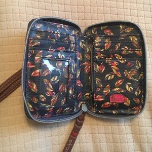 Wallet/cell phone holder by Sak