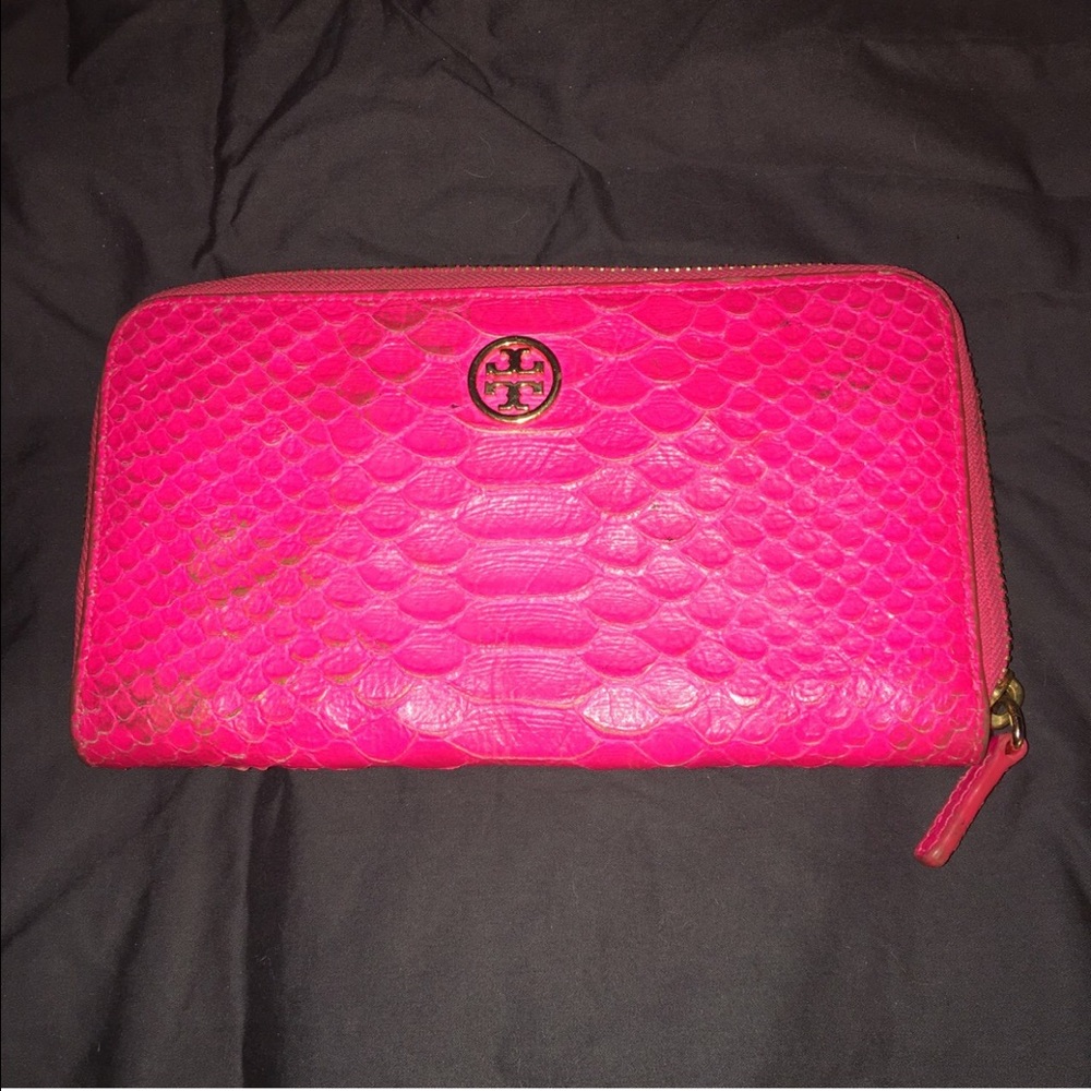 Hot Pink Tory Burch Wallet