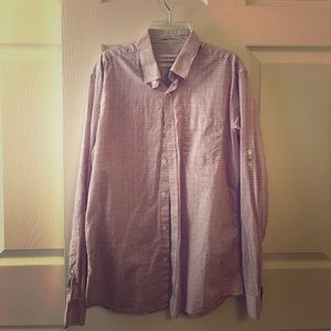 Calvin Klein Pink Button Down