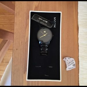 Women's MVMT all black watch