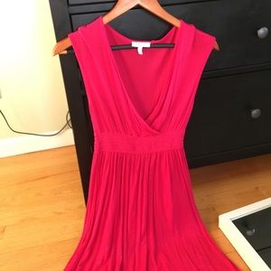 Hot pink summer dress