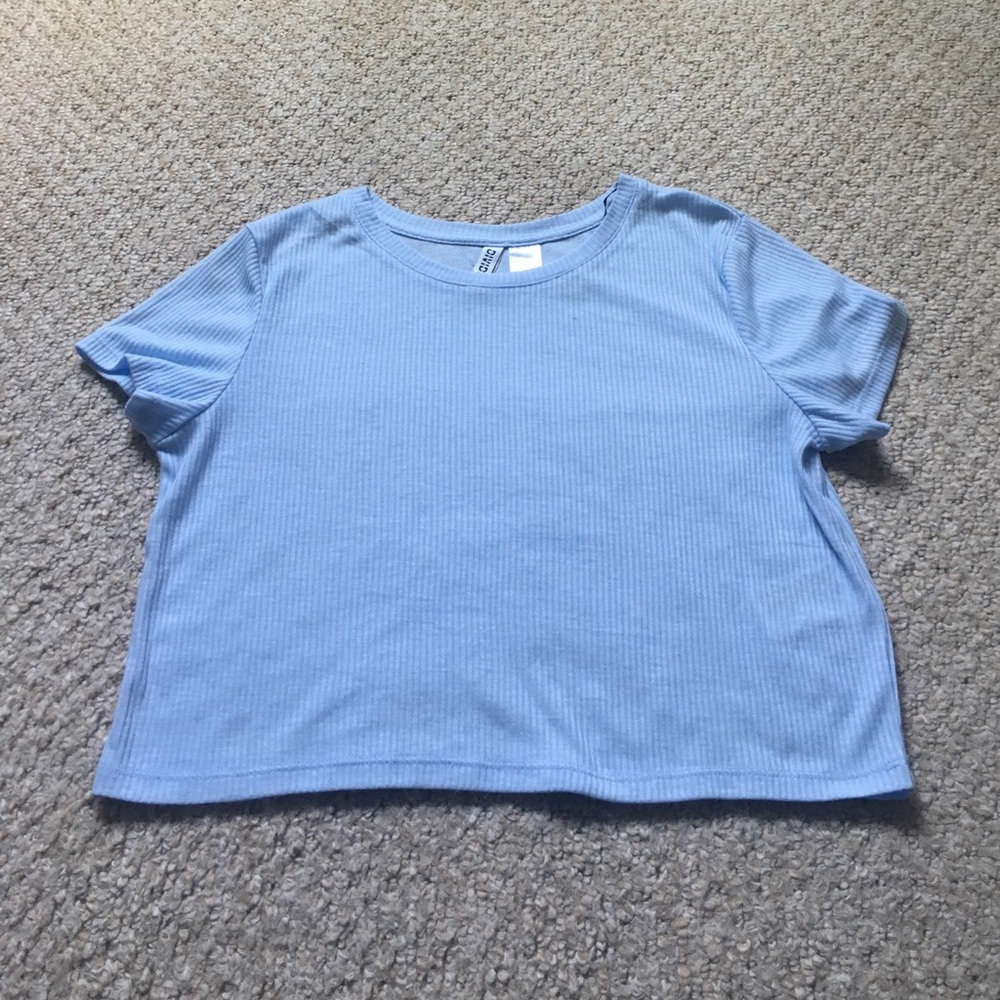 Baby blue tee