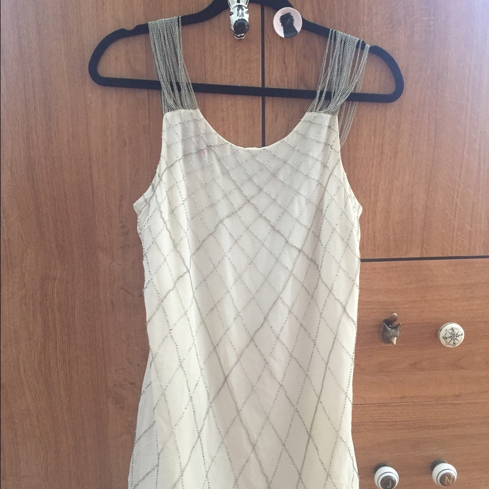 Alice + Olivia chain strap dress
