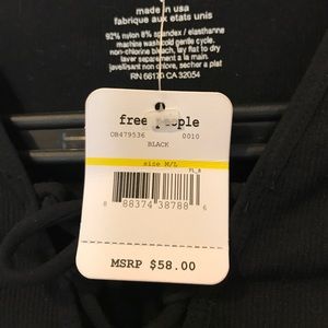 Free People Tops - NWT Free People Intimately thermal top lace up M/L Free People Tops - NWT Free People Intimately thermal top lace up M/L