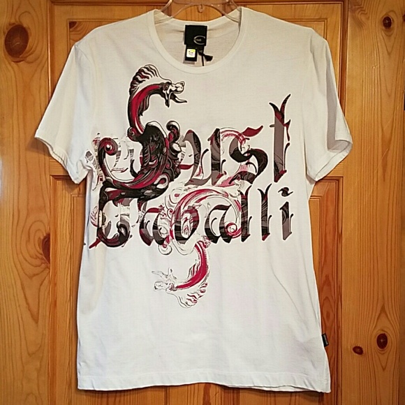 Just Cavalli Other - Just Cavalli men's serpent tee, NWT