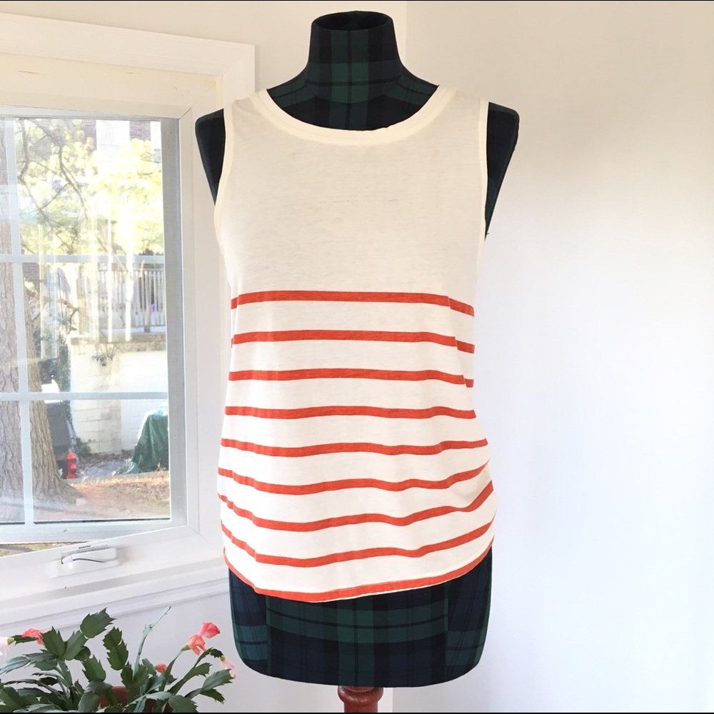 Forever 21 Striped Tank Top