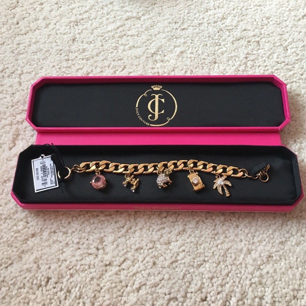 NWT Juicy Couture Charm Bracelet!